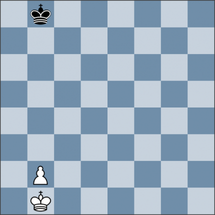 Урок №140. Король против фланговой пешки