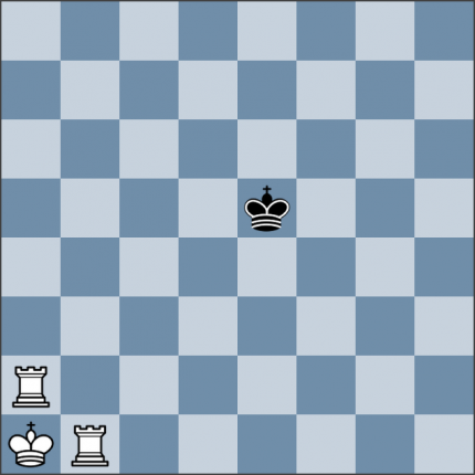 Урок №143. Король против двух ладей (линейный мат)