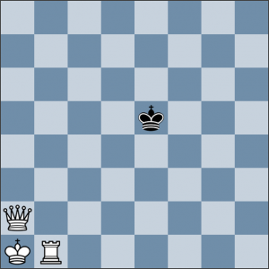 Урок №144. Король против ферзя и ладьи (линейный мат)