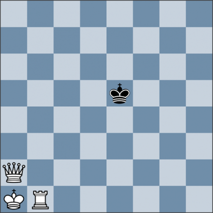 Урок №144. Король против ферзя и ладьи (линейный мат)